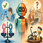 Cuando la IA generativa es ‘políticamente correcta’… pero solo a Imagen del artículo de Mireia Fernández-Ardèvol y Francesca Belotti Cuando la IA generativa es ‘políticamente correcta’… pero solo a medias